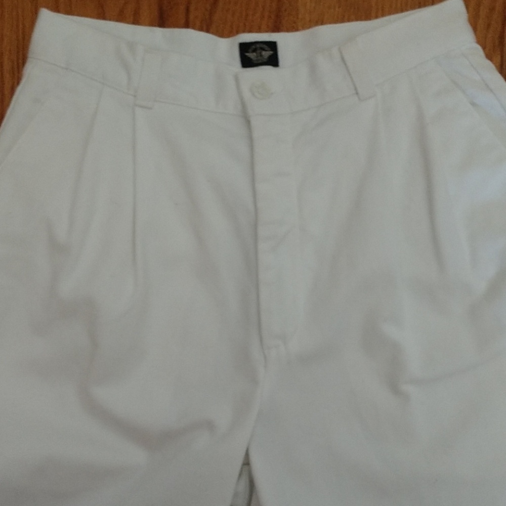 VINTAGE 1980s PLEAT FRONT DOCKERS in EUC